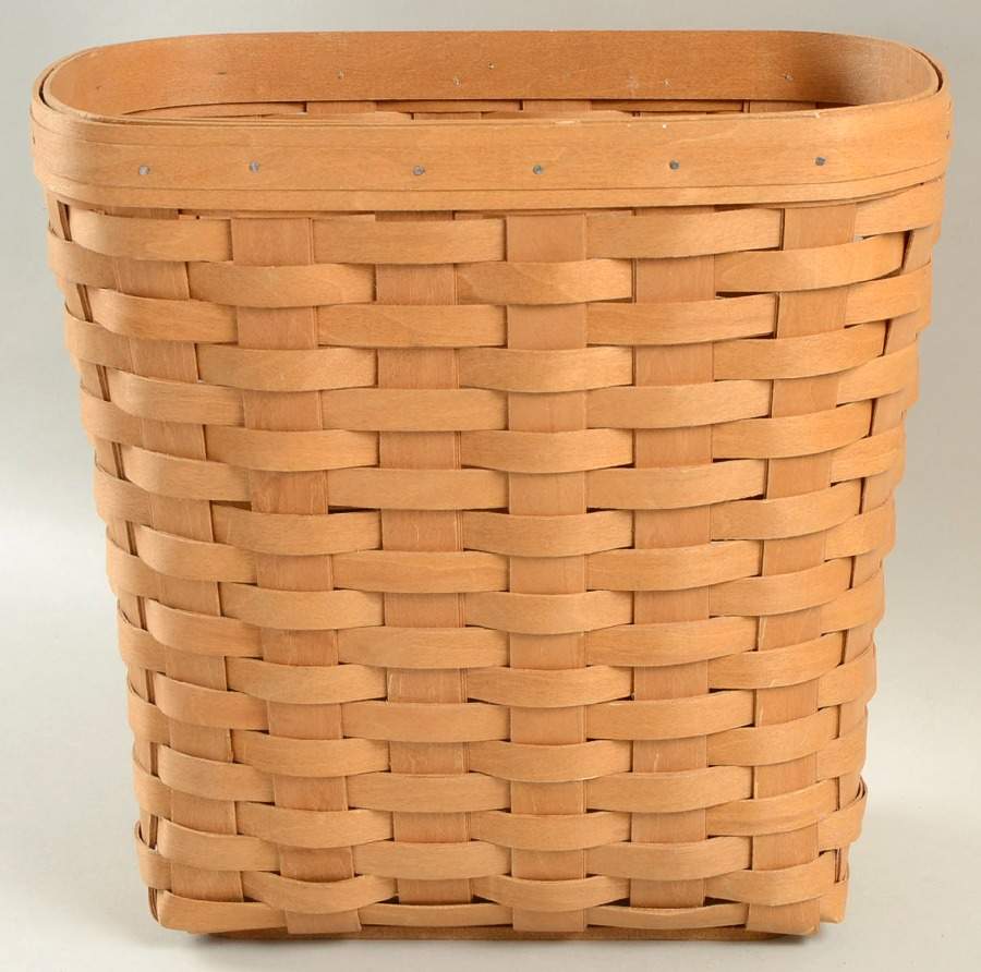 Baskets Small Tapered Waste Basket by Longaberger-1