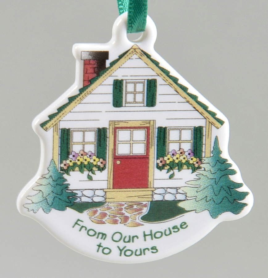 Baskets "From Our House To Yours" Basket Charm Tie-On by Longaberger-1
