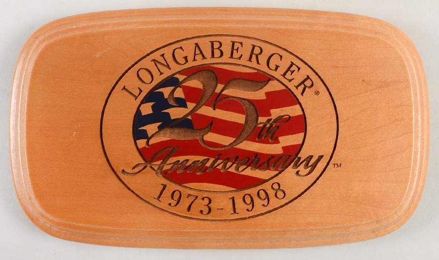 Baskets Lid for Small 25th Anniversary Basket by Longaberger-1