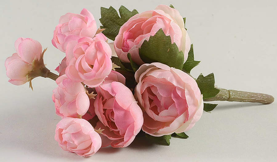 Baskets Peony Silk Flowers for Miniature Basket by Longaberger-1
