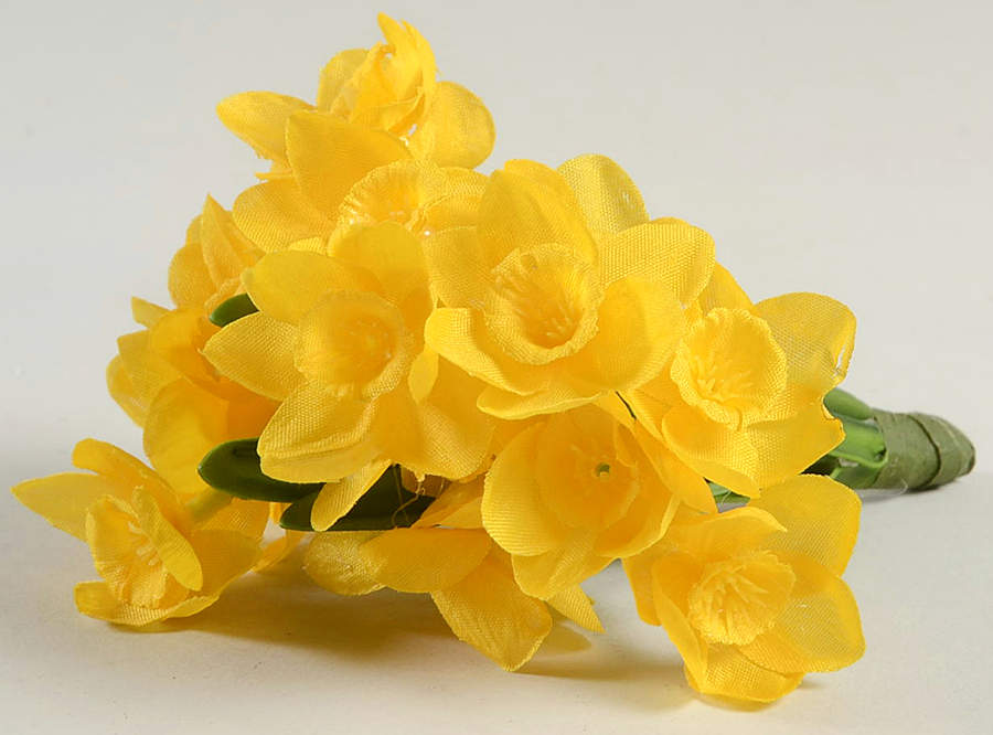 Baskets Daffodil Silk Flowers for Miniature Basket by Longaberger-1
