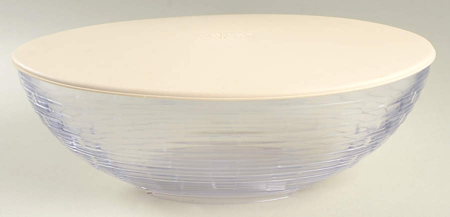 Baskets Protector & Lid for Oval Bowl Basket by Longaberger-1