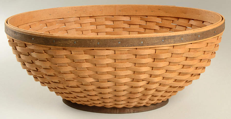 Baskets Oval Bowl Basket by Longaberger-1