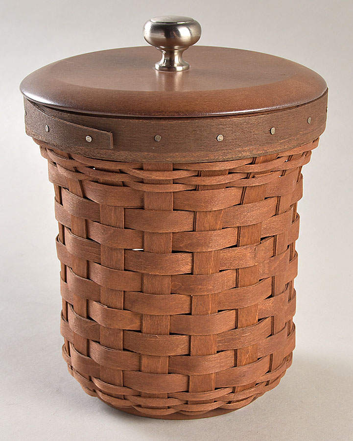Baskets Small Crock Basket & Lid by Longaberger-1