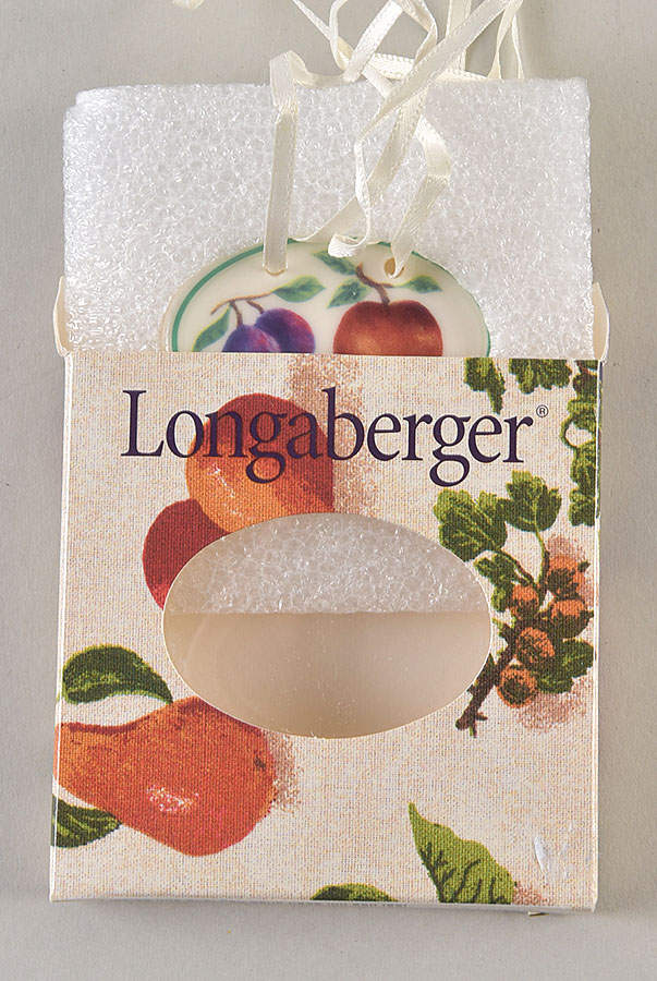 Baskets "Cookbooks" Fruit Medley Basket Charm Tie-On by Longaberger-1