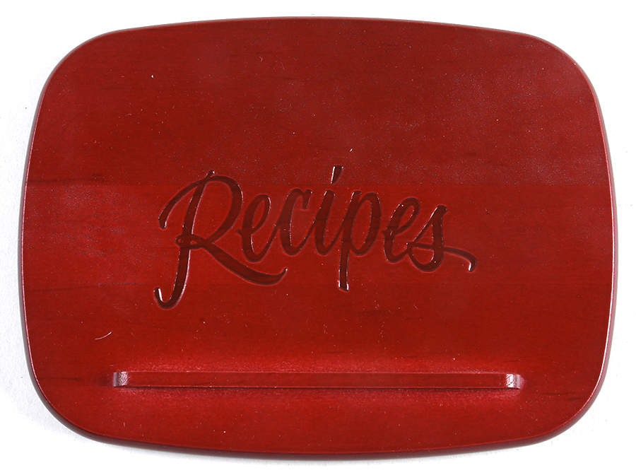 Baskets Engraved Lid for Small Recipe Basket by Longaberger-1