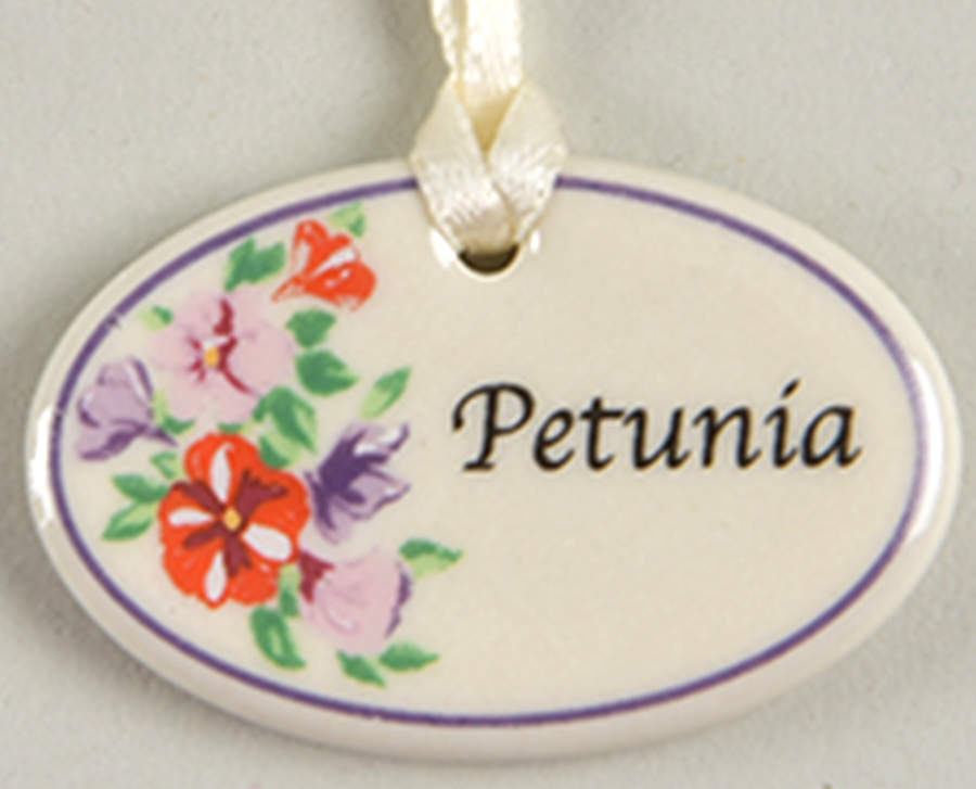 Baskets Petunia Tie-On Charm for Miniature Basket by Longaberger-1
