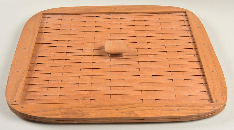 Baskets Lid for Lattice Weave Hamper Basket by Longaberger-1