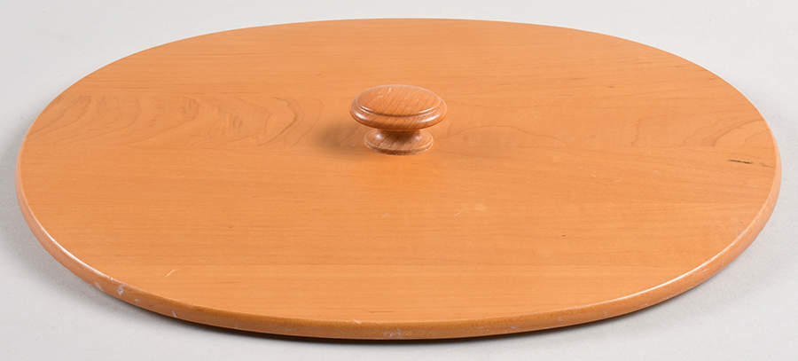 Baskets Lid for Medium Oval Waste Basket by Longaberger-1