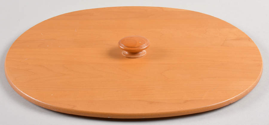 Baskets Lid for Large Oval Waste Basket by Longaberger-1