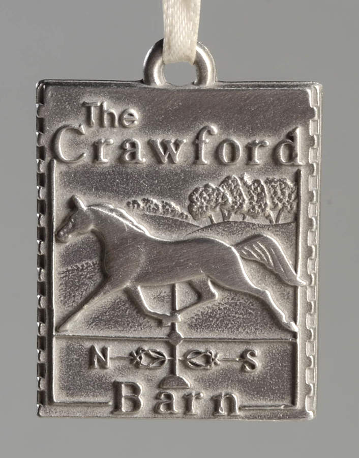 Baskets Crawford Barn Raising Charm Tie-On by Longaberger-1