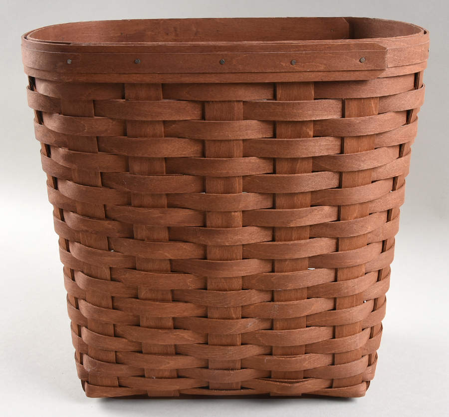 Baskets Small Tapered Waste Basket by Longaberger-1