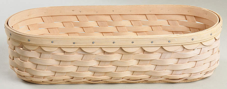 Baskets Scalloped Boutique Basket by Longaberger-1