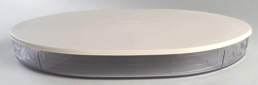 Baskets Divided Protector&lid for Oval Serving Tray Basket by Longaberger-1