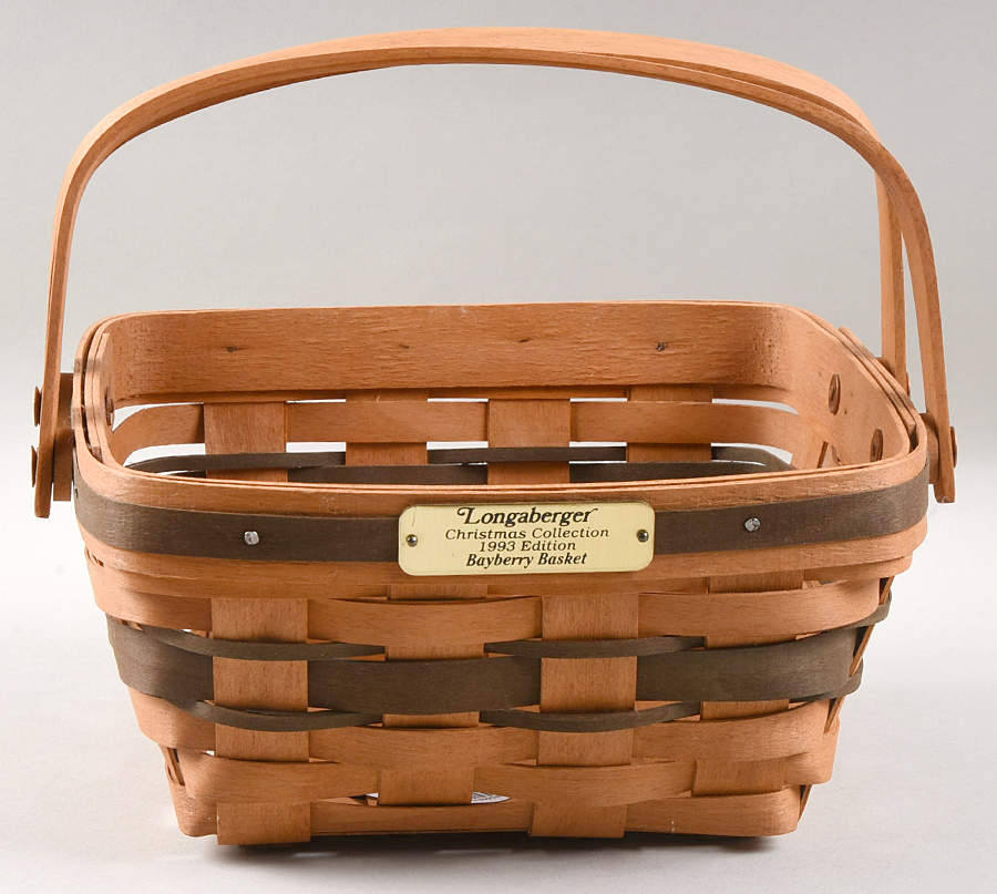 Baskets Green Bayberry Basket by Longaberger-1