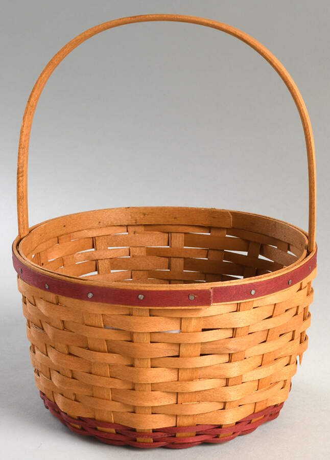 Baskets Be My Valentine Basket by Longaberger-1