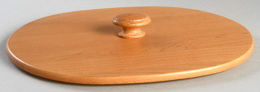 Baskets Lid for Small Oval Waste Basket by Longaberger-1