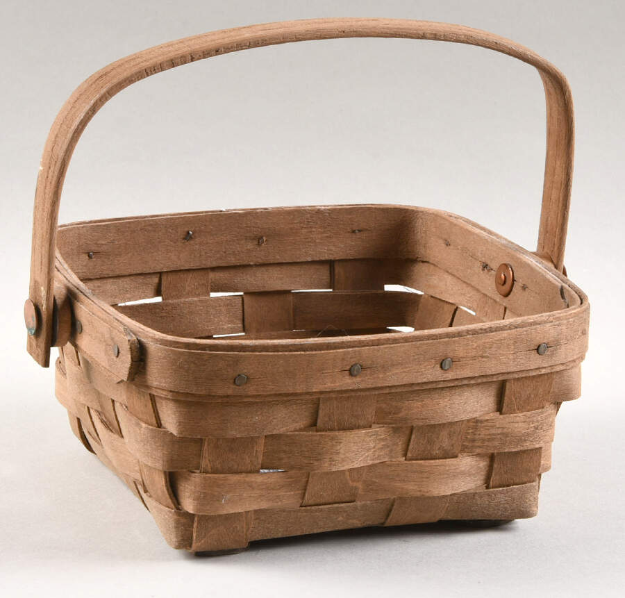 Baskets Small Handled Berry Basket by Longaberger-1