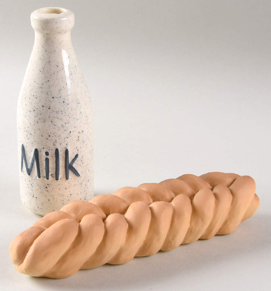 Baskets Resin Bread & Milk for Miniature Bread&Milk Basket by Longaberger-1