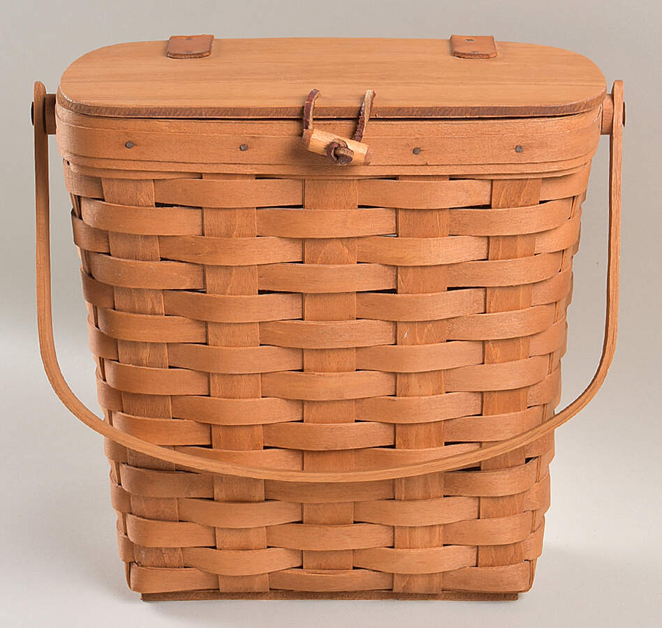 Baskets Tall Purse Basket by Longaberger-1