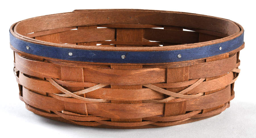 Baskets Fall Kickoff Basket with Dark Blue Accent by Longaberger-1