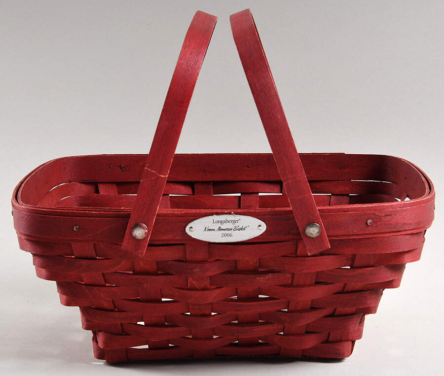 Baskets 2006 Woven Memories Basket by Longaberger-1