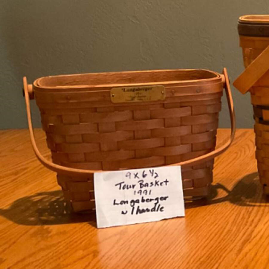 Baskets 1991 Dresden Tour(A) Basket by Longaberger-1