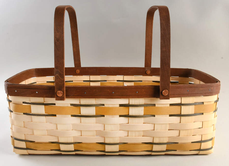 Baskets Golden Fields Long Market Basket by Longaberger-1