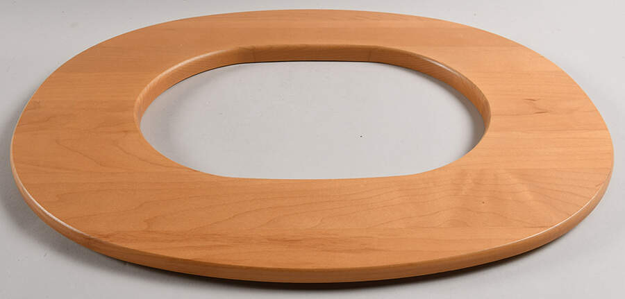 Baskets Outer Lid for Extra Large Oval Waste Basket by Longaberger-1