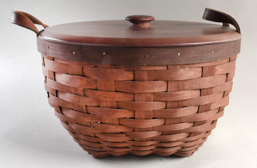Baskets 13" American Work Basket by Longaberger-1