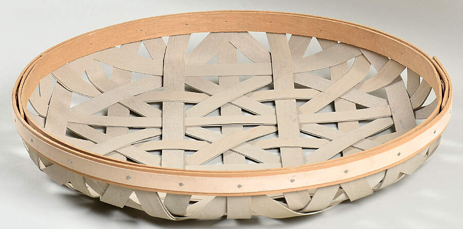 Baskets Low Trellis Bowl Basket by Longaberger-1