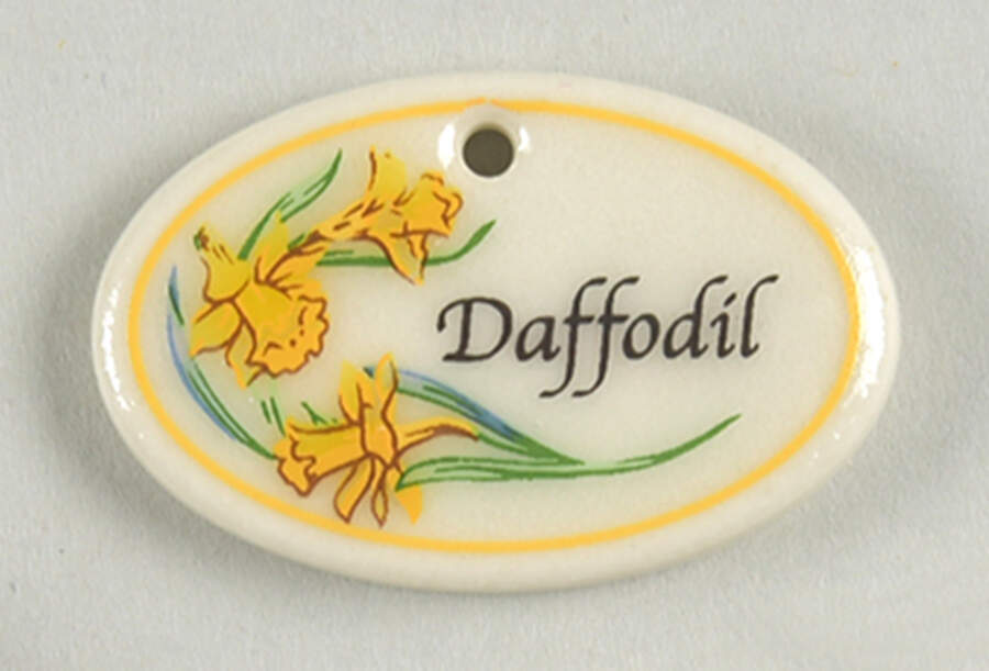 Baskets Daffodil Tie-On Charm for Miniature Basket by Longaberger-1