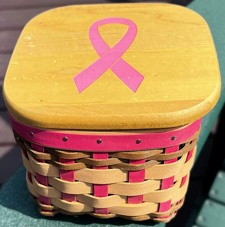 Baskets Lid for 2016 Horizon of Hope Basket by Longaberger-1