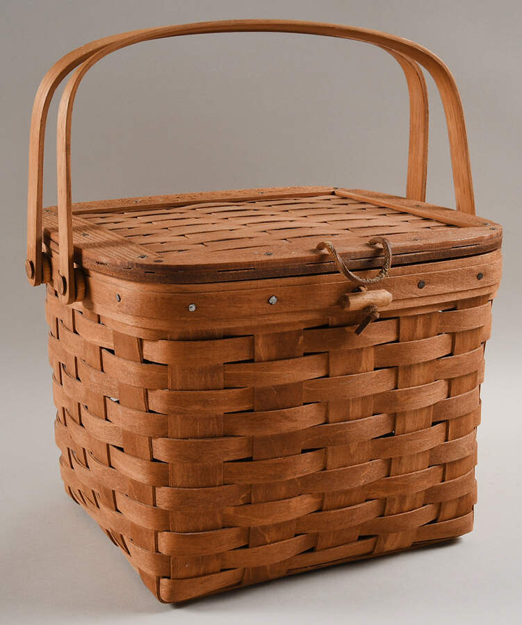 Baskets Picnic Tote Basket by Longaberger-1