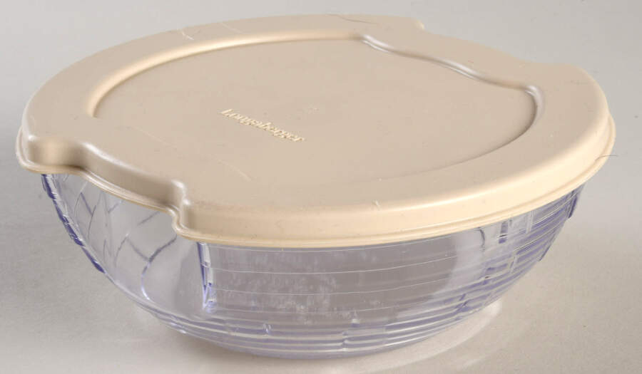Baskets Plastic Protector & Lid for Buffet Buddy Basket by Longaberger-1