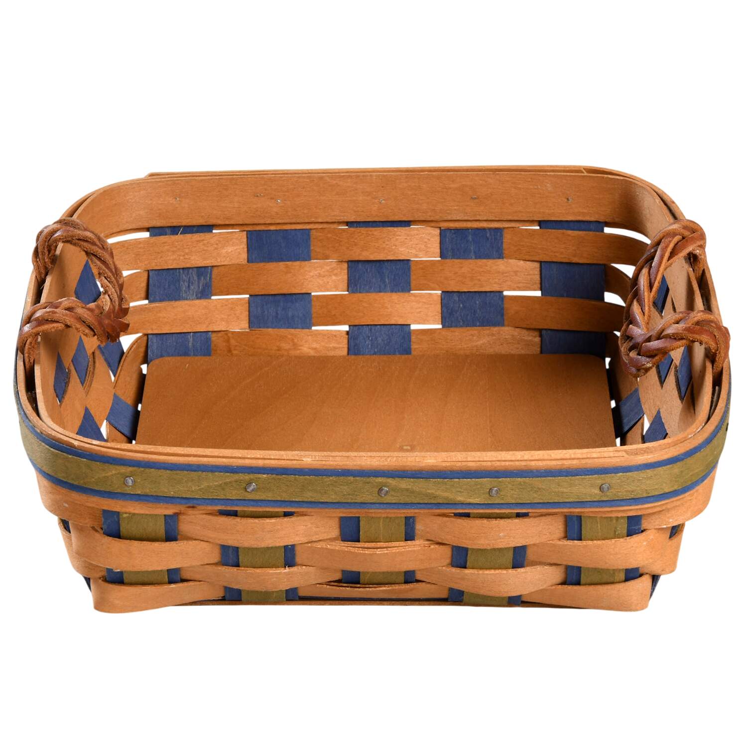 Baskets Botanical Weave Small Square Serving Basket by Longaberger-1