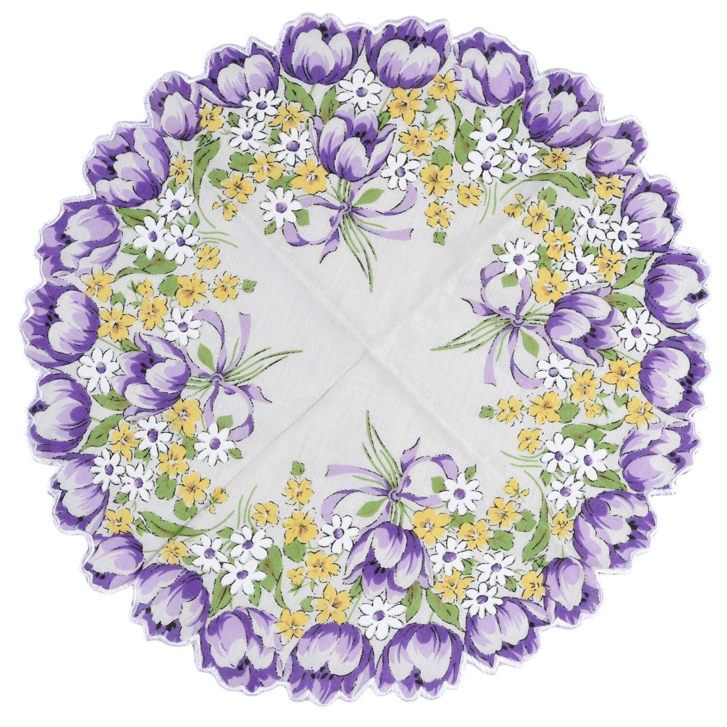 Baskets Handkerchief Liner for Crocus Basket by Longaberger-1
