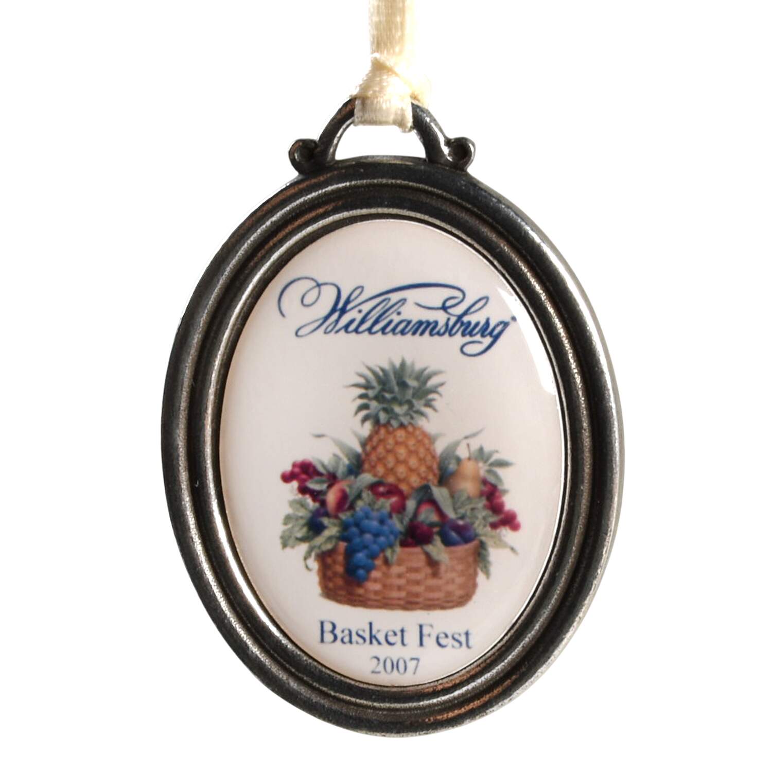 Baskets 2007 Williamsburg Tie-On Charm for Basket by Longaberger-1