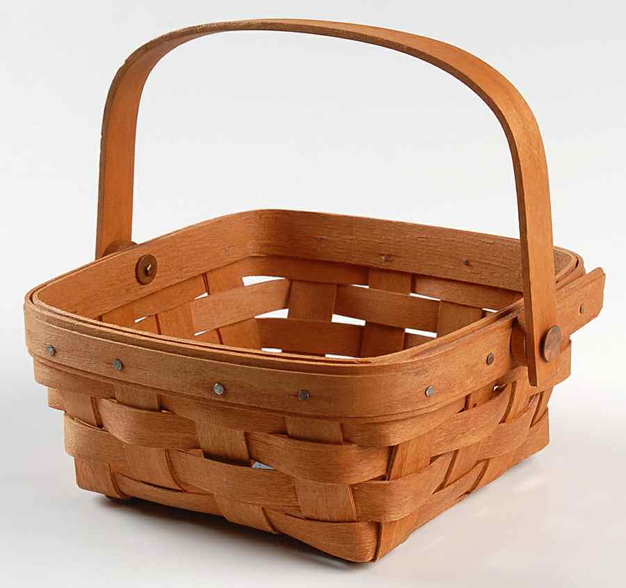 Baskets Small Handled Berry Basket by Longaberger-1