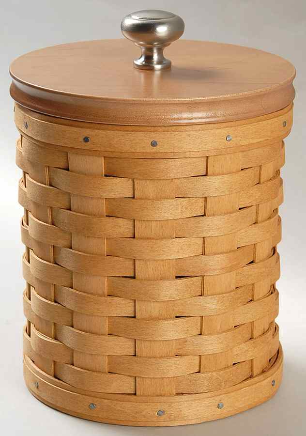 Baskets Small Canister Basket & Lid by Longaberger-1