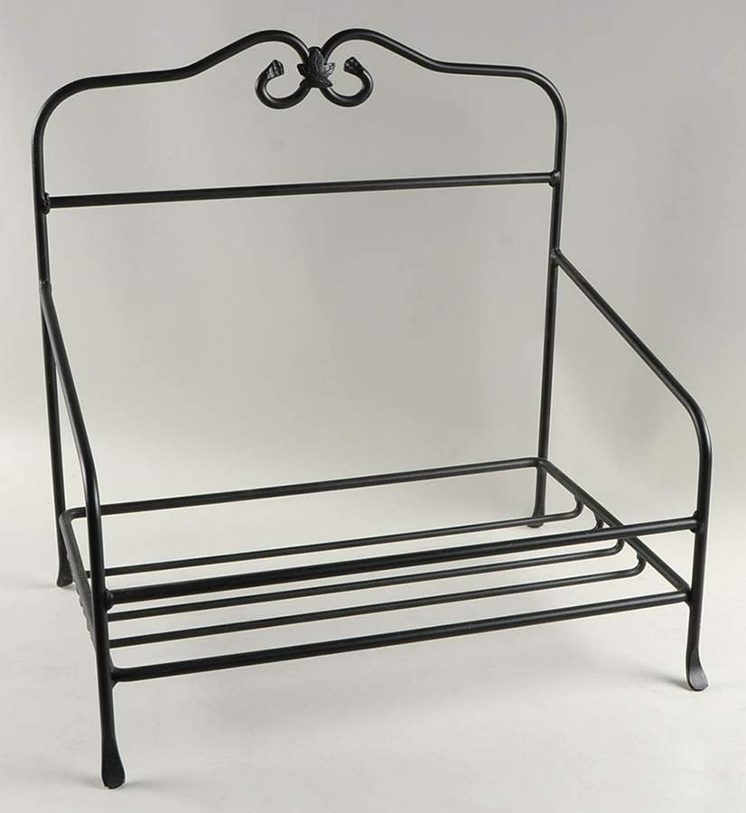 Baskets Metal Stand for Newspaper Basket by Longaberger-1