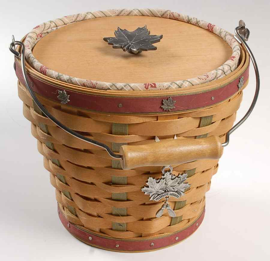 Baskets 2003 Heritage Days&Lid w/Liner,Protector & Charm by Longaberger-1