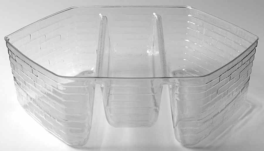 Baskets 3 Part Stacking Protector for Snowflake Basket by Longaberger-1