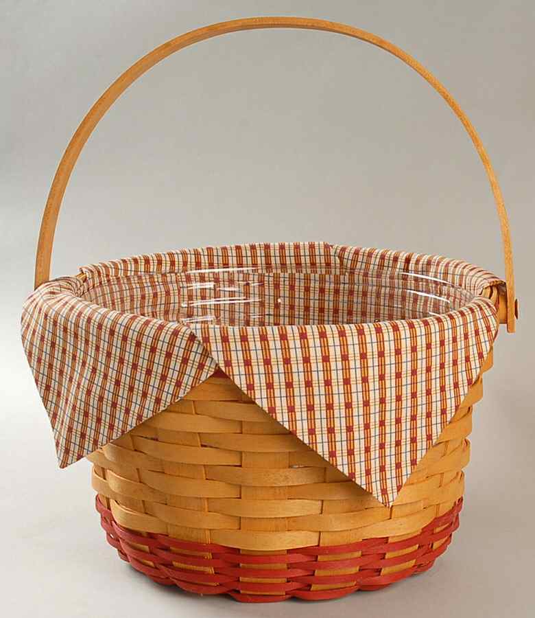 Baskets Homestead Basket W/ Liner & Protector by Longaberger-1
