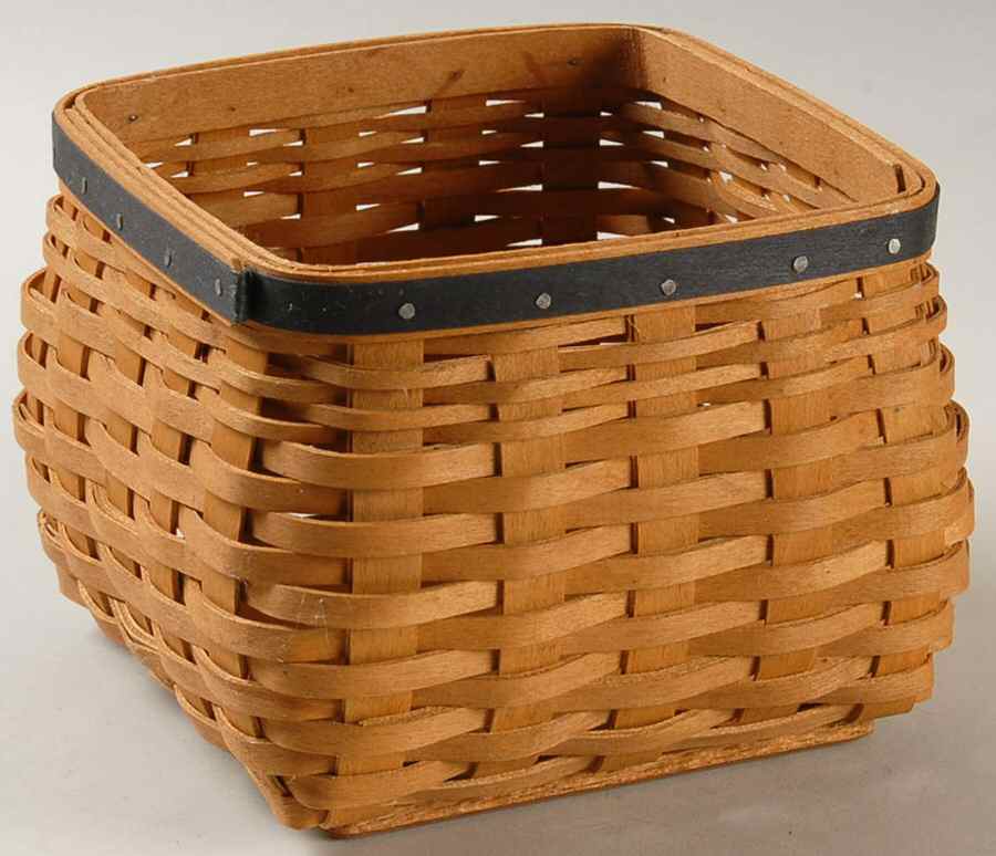 Baskets Blue Ribbon Mending Basket & Protector by Longaberger-1