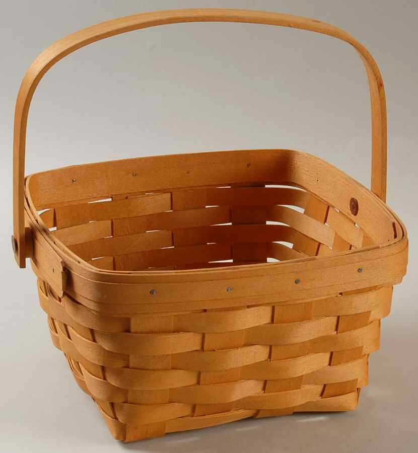 Baskets Large Swing Handle Berry Basket & Protector by Longaberger-1