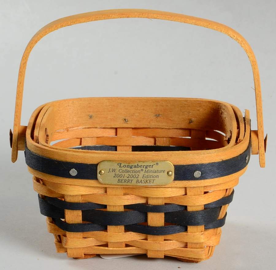 Baskets JW Miniature Berry Basket by Longaberger-1