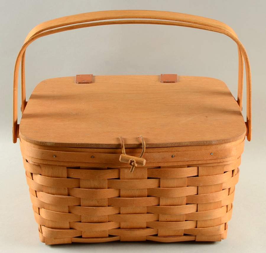 Baskets Small Picnic Basket by Longaberger-1