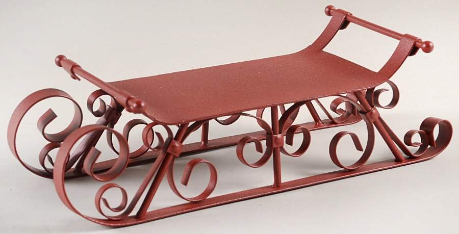 Baskets Metal Sleigh Runner for 2007 Holiday Helper Basket by Longaberger-1