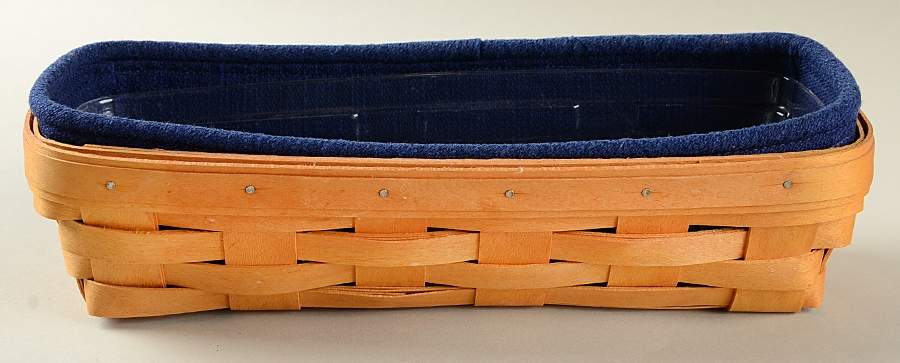 Baskets Cracker Basket & Liner with Protector by Longaberger-1